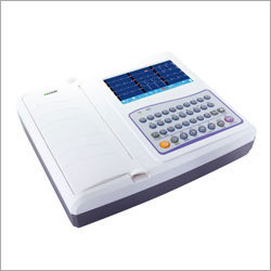 Color Display 12 Channel ECG Machine
