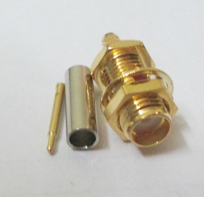 Rp Sma (F) B/H Connector For Rg174 Cable Application: Commercial And Industrial