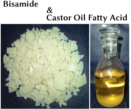 बिसामाइड और अरंडी का तेल फैटी एसिड