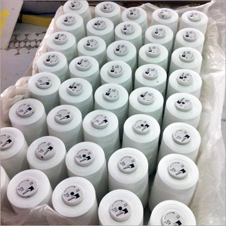 सफेद सूती धागा