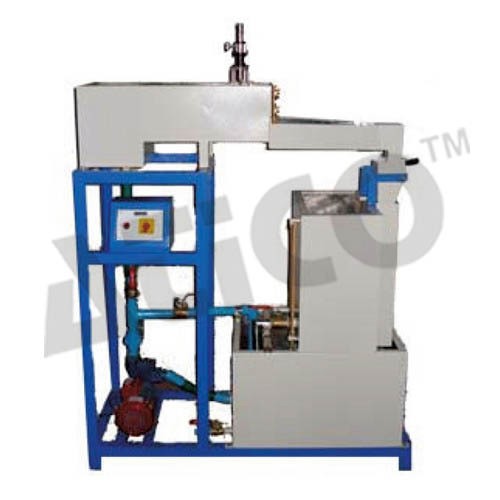 Discharge Over Notches Apparatus - Self-Contained Water Recirculating Unit, 220v AC, Interchangeable Notches Set, Hook Gauge Measurement