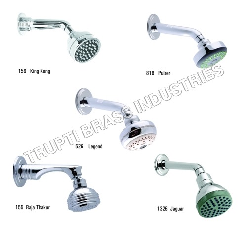Overhead Shower - Stainless Steel, Round Shape, Wall Mounted | Weight: 100-350 Grams, Sleek Design for Modern Bathrooms