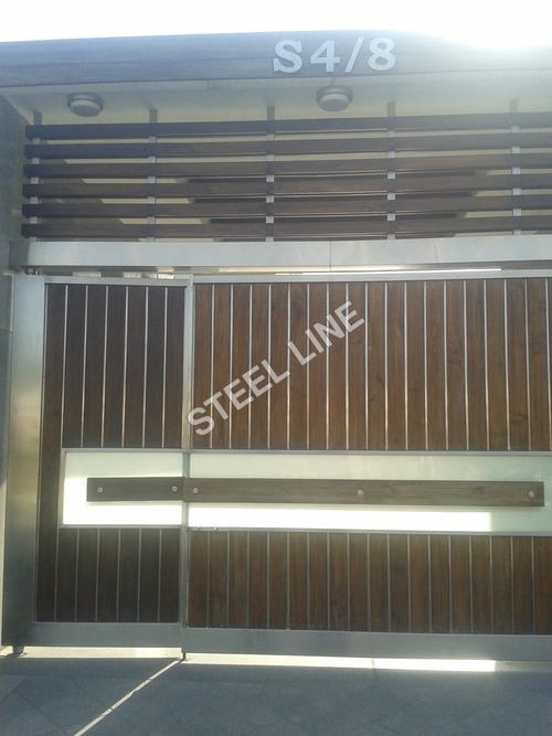 स्टेनलेस स्टील एसएस गेट