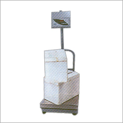 Platform Weighing Scale - Rugged Metal Body, 450x550 mm Pan Size, 100 Kg Capacity | High Performance, Easy Operation, RS-232 Interface, Rechargeable Battery, Overload Protection