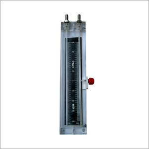 U Tube Manometer - Glass, 100mm x 50mm x 200mm | High Performance, Compact Design, Long Working Life, Factory Calibrated, ±0.5% Accuracy