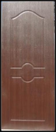 Wooden Membrane Doors - Solid Wood, Different Size Available, Brown | Finished Surface, Suitable for Interior, Exterior, Industry, and Residential Applications
