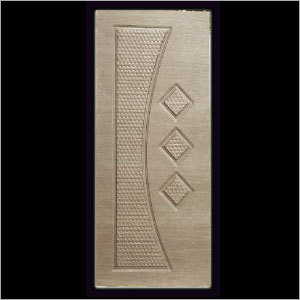 Star Vertical Net Door - Melamine Moulded Material, Different Sizes Available, Brown Color, Membrane Door Type, Fire Resistant, Abrasion Proof Finish