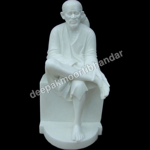 Light Weight Marble Shirdi Sai Baba Statue