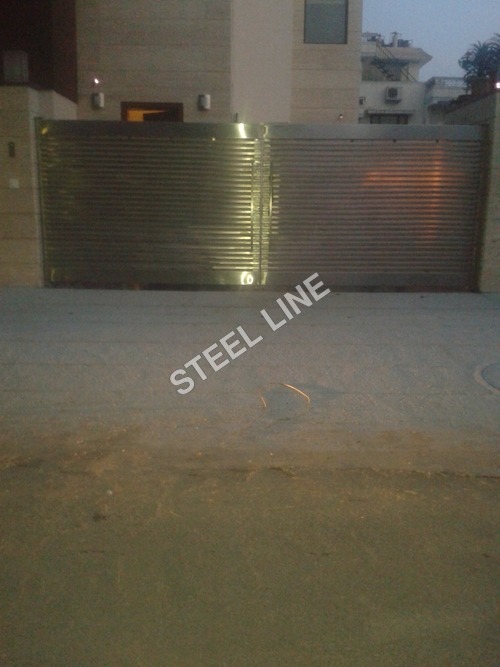 Inward/ Outward Designer Stainless Steel Gate