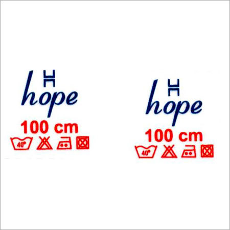 वाटरप्रूफ हीट ट्रांसफर लेबल