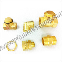 Brass Sanitary Parts - 1/2"-2", Polished Finish, Threaded Connection, 150 PSI Pressure Rating | Low Maintenance, Compact Design, Attractive Look