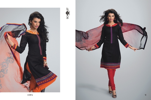 Unstitched salwar kameez