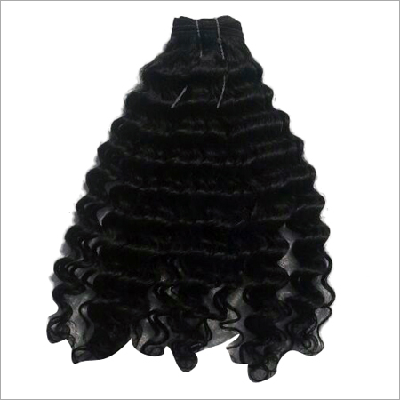 Remy Curly Hair - Human Indian Hair, 203.2 - 812.8 mm Length, Black Color | Premium Grade, Perfect for Women