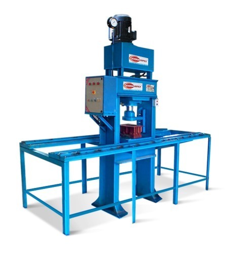 High Pressure Paver Block Making Machine - 5 HP Motor, 1 to 35 Tons Pressing Force | Automatic, Hydraulic Method, 1100 kg Weight, 45 to 55 Operations per Hour, 30 Ltrs Oil Tank Capacity