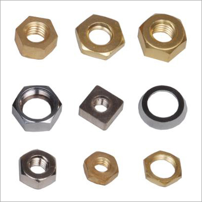 पीतल हेक्स नट
