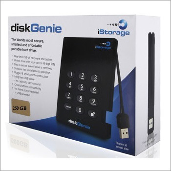 iStorage एन्क्रिप्टेड पोर्टेबल हार्ड ड्राइव
