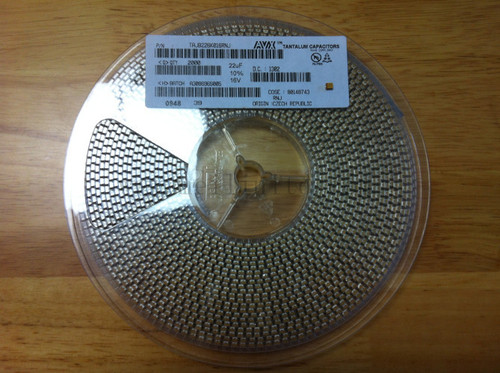 Avx Smd Tantalum Capacitor Tajb226K016Rnj 22Uf 16V के लिए परिचय।