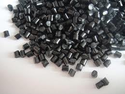 Black LLDPE Granules - Industrial Grade, Flexible Material with High Ductility and Tensile Strength