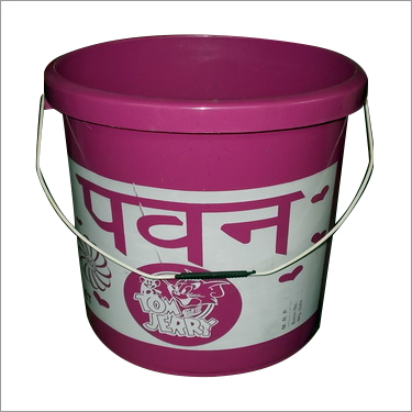 पिंक इंडस्ट्रियल अनब्रेकेबल बकेट