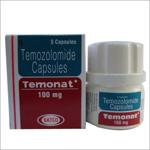 Temonat 250 mg Capsules - Imidazotetrazine Derivative, For Treatment of Brain Cancer, Dosage As Directed By Physician, Store Below 30°C