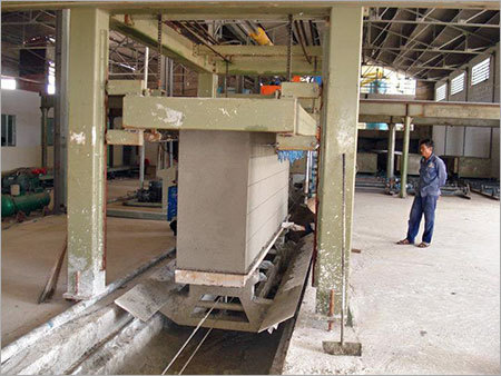 ऑटोक्लेव्ड एयरेटेड कंक्रीट ब्लॉक बनाने की मशीन