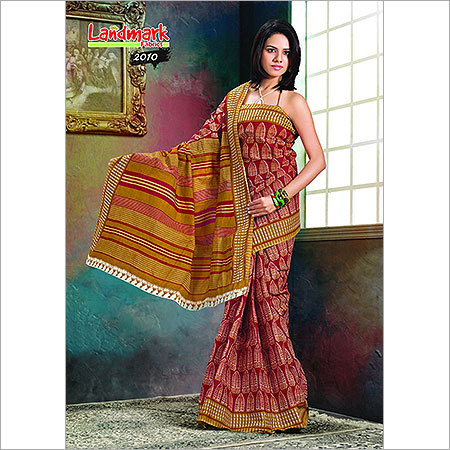 पश्चिमी प्रिंटेड साड़ियाँ