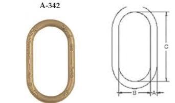 Strong A-342 Alloy Master Links