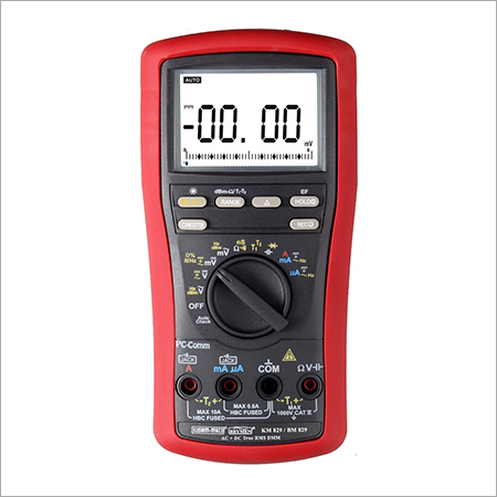 Ac; Ac+ Dc True Rms Digital Multimeter With Pc Interface