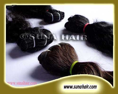 Beautiful Indian Remy Machine Weft Virgin Silky Cu