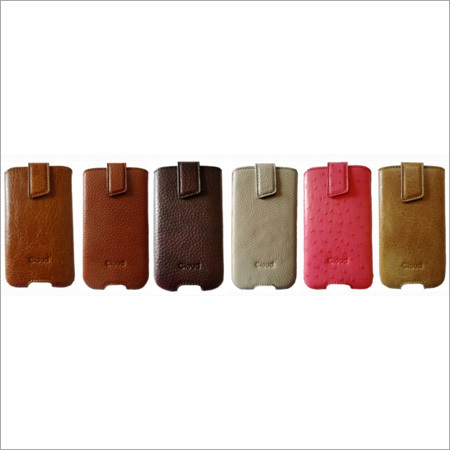 लेदर फोन स्लीव