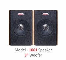 Black Model 1001 Speaker3'woofer