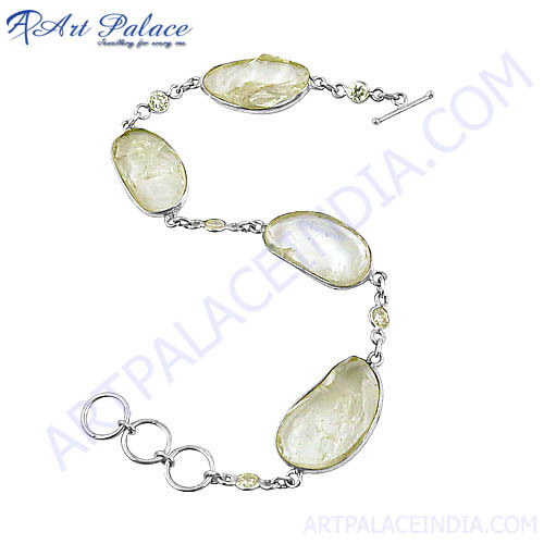 Silver Bracelets - Premium Sterling Silver, Adjustable Size , Elegant Design for Everyday Wear