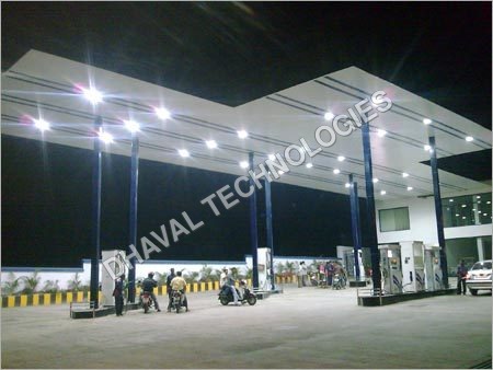 पेट्रोल स्टेशन प्रकाश