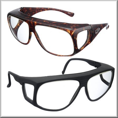 Lead Goggles - Plastic Material, 50-150 Grams Weight | Eye Protection Against X-Ray for Radiographic Diagnosis and Interventional Treatment