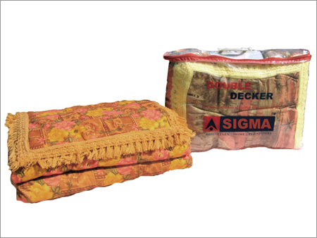 Printed Bed Cover Printed Blanket Set (Polar Fleece)