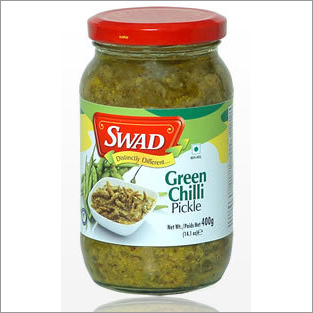 Chilli Pickle - 400 Grams | Hot Chilli and Ginger Blend, Preserved in Oil, Shelf Life 6-12 Months, Ideal with Vegetables
