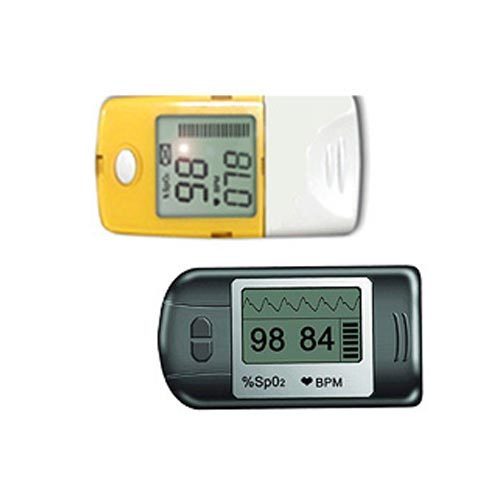 प्लास्टिक मोनोक्रोम डिस्प्ले फिंगर टिप ऑक्समीटर