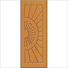 Membrane Panel Door - Tan Shade, Various Sizes & Thickness Available | Suitable for Interior, Office, Residential, Exterior Use, Glossy Finish