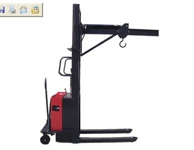 हुक प्रकार सेमी ऑटोमेटिक स्टैकर