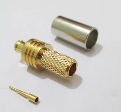 Mcx (M) Straight For Rg 316 - Application: Coaxial Connector
