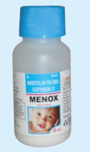 Menox Dry Syrup - Amoxycillin 125mg/5ml in 30ml Bottle | Ideal for Children and Infants, Other Formulation Type