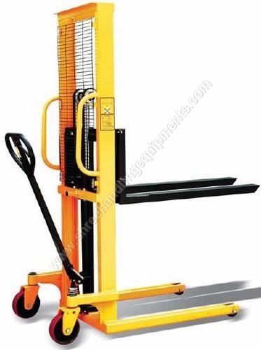 Hydraulic Stacker - Steel Body, Manual Operation, Floor-Mounted, Compact Structure | High Load Bearing Capacity, Easy to Operate, 1 Year Warranty