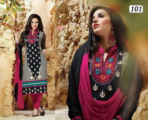 डिजाइनर देवियों लंबे सूट