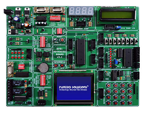 8051 Advance Development Board
