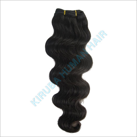 Body Wave Hair Extension - 100% Indian Human Hair, 8-30 Inches, Black | Body Wavy Texture, No Tangling or Shedding, Long Lasting Shine