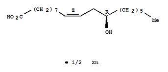 रिकिनोइलिक एसिड-जिंक रिसिनोलिएट का जिंक साल्ट