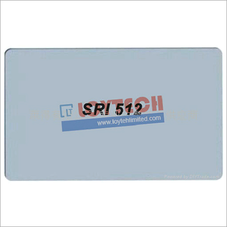 SRI512 सफेद ISO PVC कार्ड