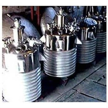 Jacketed Agitated Reactor - Stainless Steel 1500x600x1900 mm | 10-100 Kilo Litres Capacity, Automatic PLC Controls, Vacuum & Pressure Compatible, Inert Gas Provision