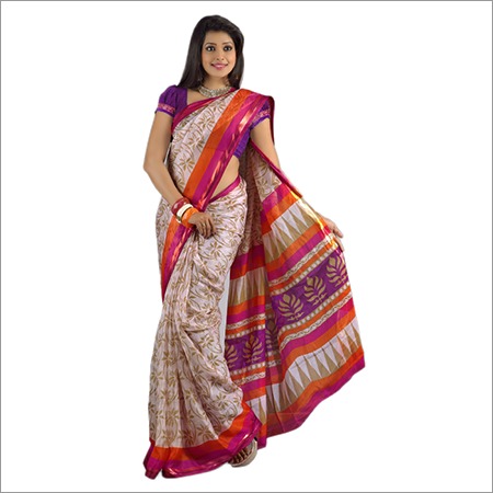 Printed Beautiful Sarees