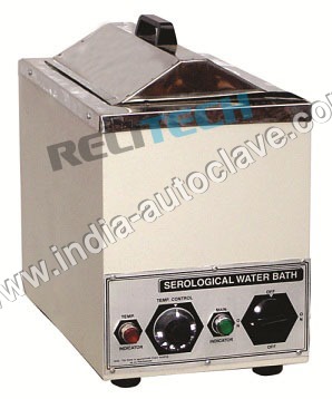 Serological Water Bath - Stainless Steel, 300x250x175 mm to 605x300x175 mm, Off-white, 13-32 Liters, 1.5-4.0 kW, 2-8 Racks | User Friendly, Long Life, Optimum Functionality